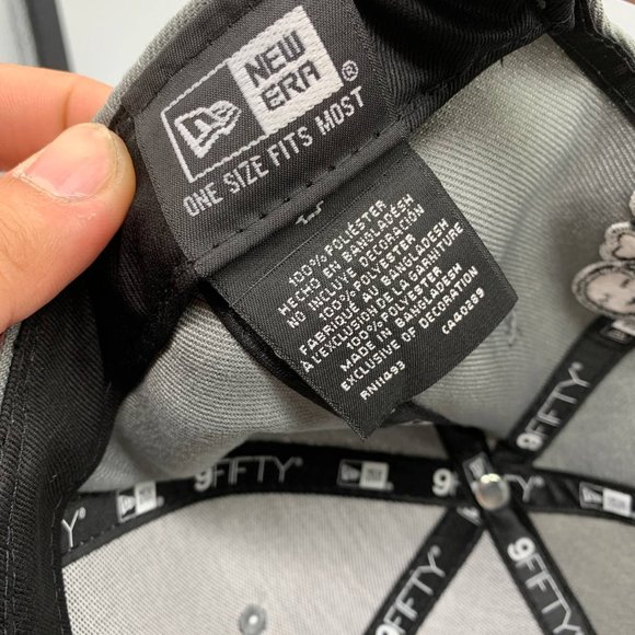 TKDK Tokidoki Samurai Girl Cool Grey 9Fifty New Era Hat Snapback Cap Men - Picture 6 of 6